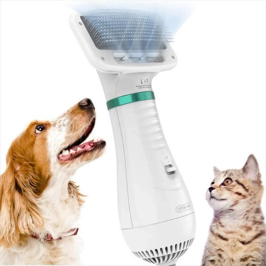 Cepillo secador para mascotas